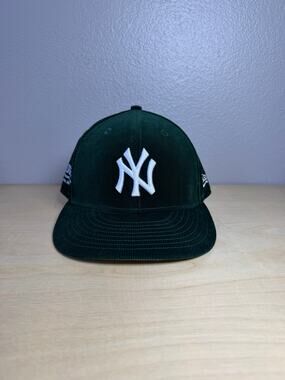 Hidden NY x New Era Yankees 59FIFTY Corduroy Hat Green 7 5/8